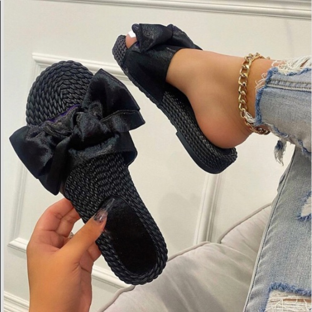 New weaves sandals